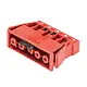Wieland 92.051.9758.5 GST18i5 connector contrastekker female 5-polig 250V 20A IP20 halogeenvrij rood - set van 50 stuks