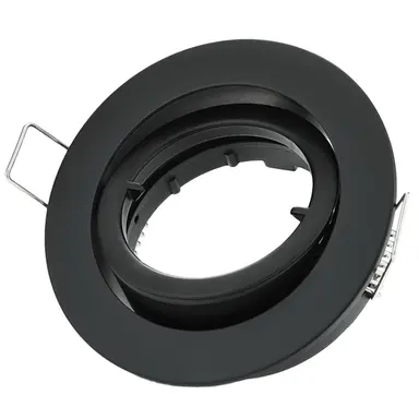 Arkos 0038N=0043N 76321 inbouwspot kantelbaar GX5.3 12V fitting IP20 zwart