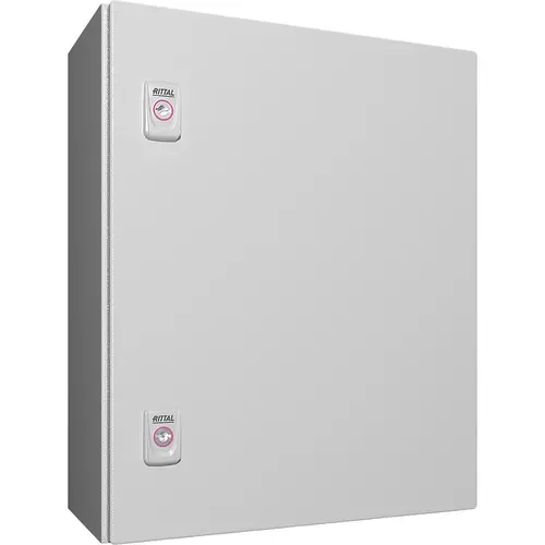 Rittal 1045000 AX wandkast met deur 400x500x210mm plaatstaal RAL 7035
