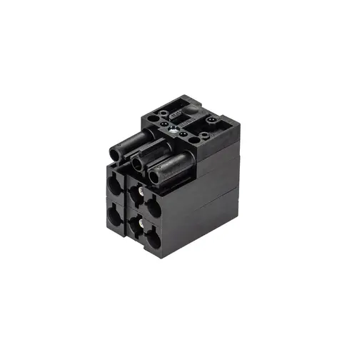 Wieland 93.030.5053.0 GST18i3 verdeler 1 naar 5 16A 3-polig zwart