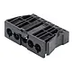 Wieland 92.052.9658.1 GST18i5 connector stekker male 5-polig 400V 20A IP20 halogeenvrij zwart