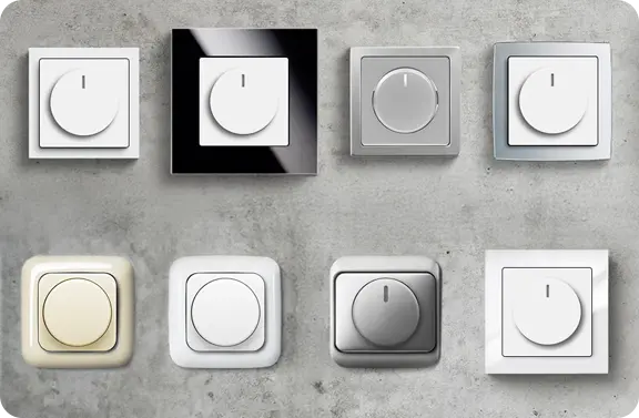 Busch-Jaeger dimmer designs