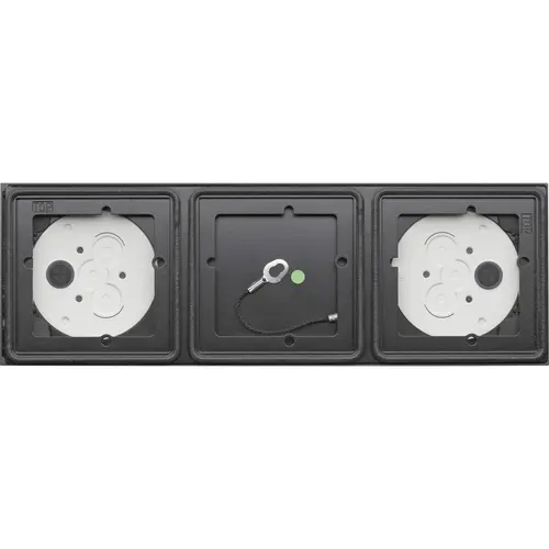 Gira 5503910 s106 opb.beh 3mod antraciet