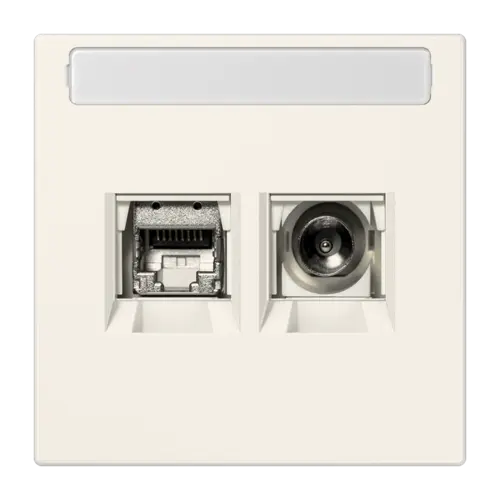 JUNG MMD LS 4521 Smart-TV-aansluitdoos LS990 creme