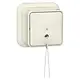 Gira 314610 trekschakelaar opbouw creme