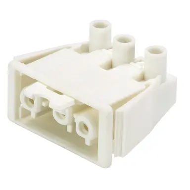 Wieland 92.031.8758.0 GST18i3 connector contrastekker female 3-polig 250V 20A IP20 halogeenvrij wit