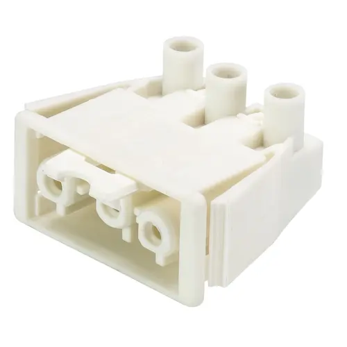 Wieland 92.031.8758.0 GST18i3 connector contrastekker female 3-polig 250V 20A IP20 halogeenvrij wit