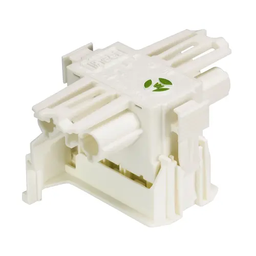 Wieland 92.030.2253.0 GST18i3 connector 3-polig 250V 20A IP20 halogeenvrij wit