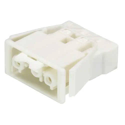 Wieland 92.031.7658.0 GST18i3 connector contrastekker female 3-polig 250V 20A IP20 halogeenvrij wit - set van 100 stuks