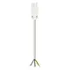 Wieland 92.238.2063.2 GST18I3 aansluitsnoer halogeenvrij female 2 meter 3-polig 2,5mm² 20A wit