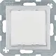 Berker 29531404 lichtsignaaleenheid 230V witte LED S1/B3/B7 aluminium mat