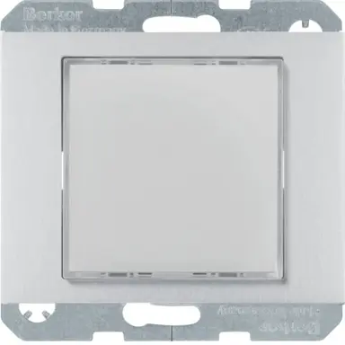 Berker 29537003 lichtsignaaleenheid 230V witte LED K5 aluminium