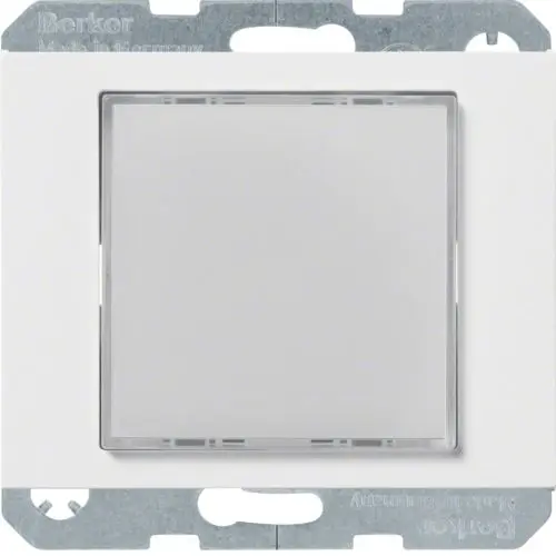 Berker 29537009 lichtsignaaleenheid 230V witte LED K1 wit