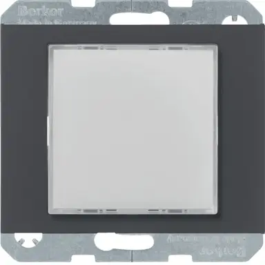 Berker 29537006 lichtsignaaleenheid 230V witte LED K1 antraciet