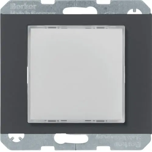 Berker 29537006 lichtsignaaleenheid 230V witte LED K1 antraciet