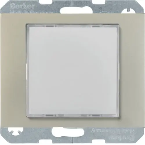Berker 29537004 lichtsignaaleenheid 230V witte LED K5 edelstaal