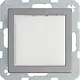Berker 29536084 lichtsignaaleenheid 230V witte LED Q1/Q3/Q7 aluminium