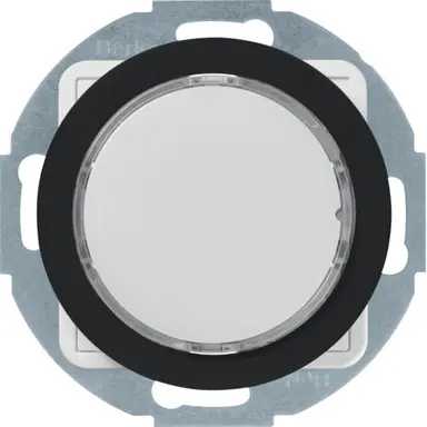 Berker 29532045 lichtsignaaleenheid 230V witte LED R1/R3/R8 zwart