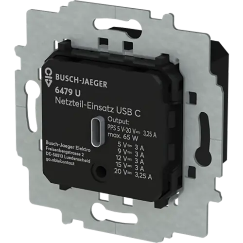 Busch-Jaeger 6479 U USB-netvoeding USB-C 65W