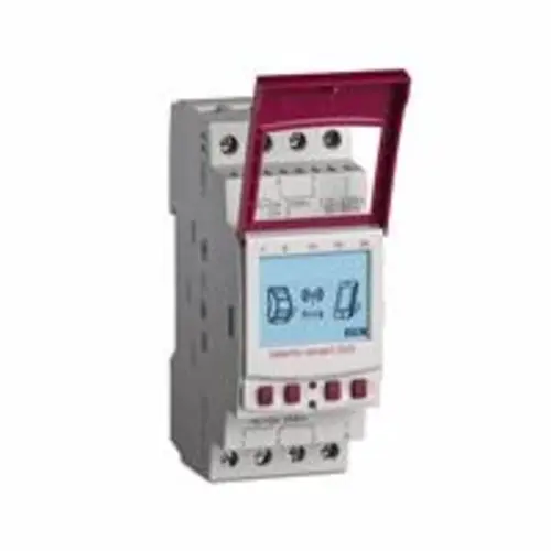 Grasslin G43.04.0001.1 digitale schakelklok 2-kanalen ASTRO dag-week programma Talento Smart S25 DIN-rail