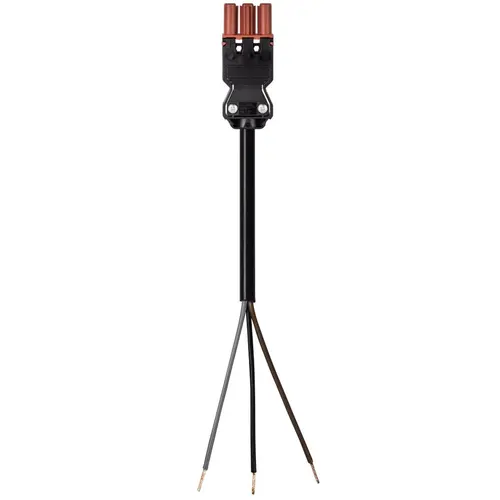 Wieland 92.232.8003.4 GST18I3 aansluitsnoer female 8 meter 3-polig 1,5mm² 16A bruin