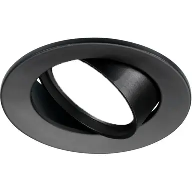 Sylvania 0084101 Inset Trend 75 Swing aluminium inbouwspot GU10 zwart IP23 excl. lichtbron