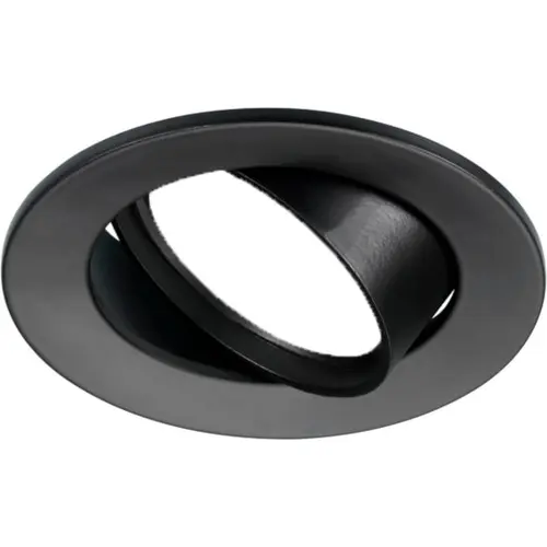 Sylvania 0084101 Inset Trend 75 Swing aluminium inbouwspot GU10 zwart IP23 excl. lichtbron