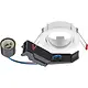 Sylvania 0083500 Inset Trend 75 Swing aluminium inbouwspot GU10 wit IP23 excl. lichtbron