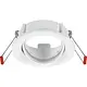 Sylvania 0083500 Inset Trend 75 Swing aluminium inbouwspot GU10 wit IP23 excl. lichtbron