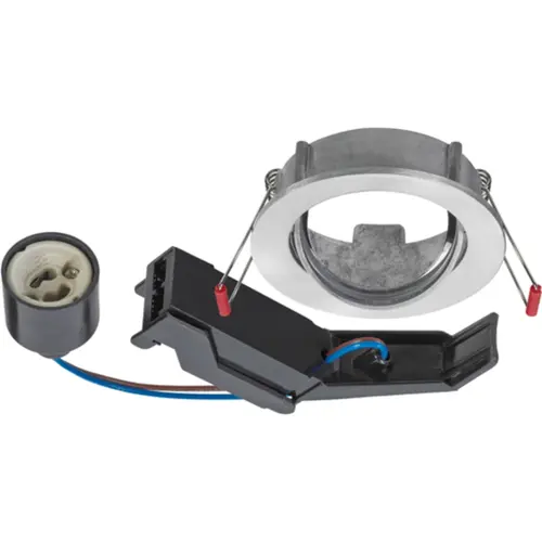 Sylvania 0083510 Inset Trend 75 Swing aluminium inbouwspot GU10 geborsteld nikkel IP23 excl. lichtbron