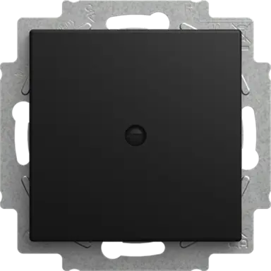 Busch-Jaeger 2538-915 blinddeksel incl. draagframe Balance SI zwart mat