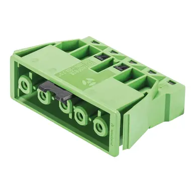 Wieland 92.051.8058.0 GST18i5 connector contrastekker female 5-polig 250V 20A IP20 halogeenvrij groen