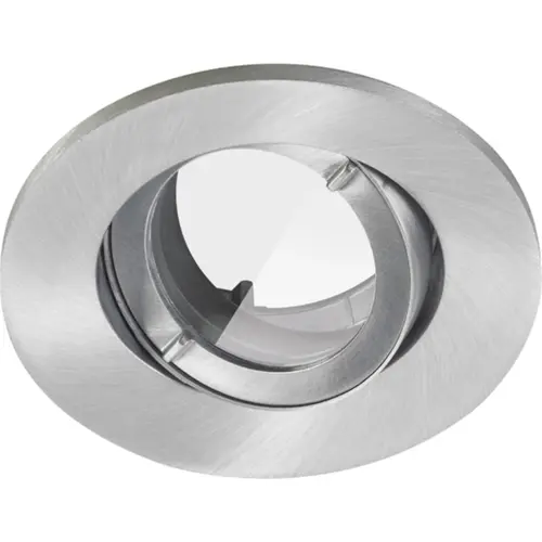 Sylvania 0079061 Instar Trend 75 Swing aluminium inbouwspot GX5.3 geborsteld aluminium IP44 indoor excl. lichtbron