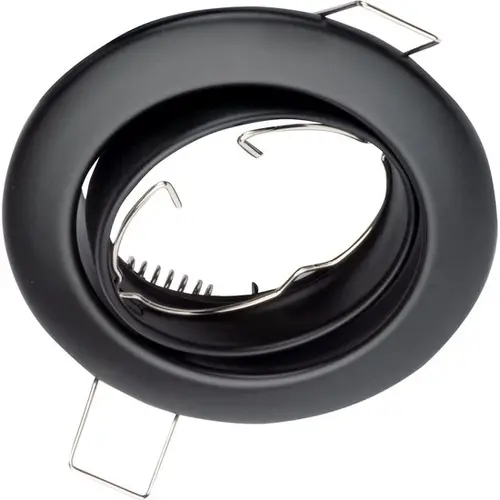 Arkos 0338 N 76111 inbouwspot kantelbaar GU10 fitting IP20 zwart