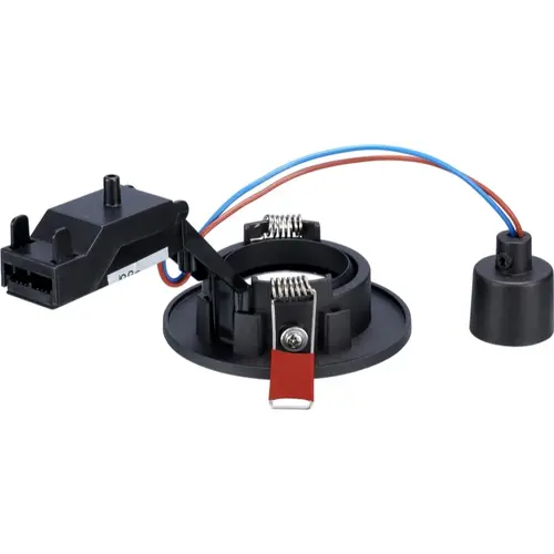 Sylvania 0084102 Inset Trend 75 Swing aluminium inbouwspot GU10 zwart IP44 indoor excl. lichtbron