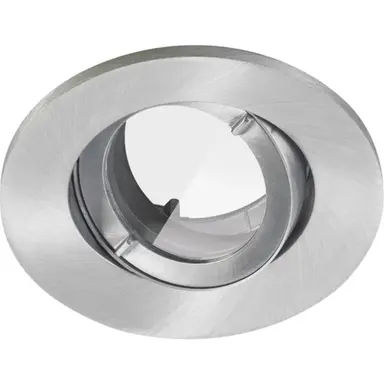 Sylvania 0084061 Inset Trend 75 Swing aluminium inbouwspot GU10 geborsteld aluminium IP44 indoor excl. lichtbron