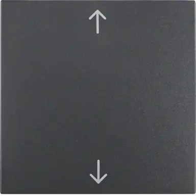 Berker 16201616 wip met pijlsymbolen S1/B3/B7 antraciet mat