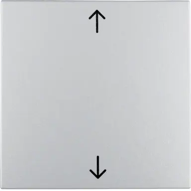 Berker 16201414 wip met pijlsymbolen S1/B3/B7 aluminium mat