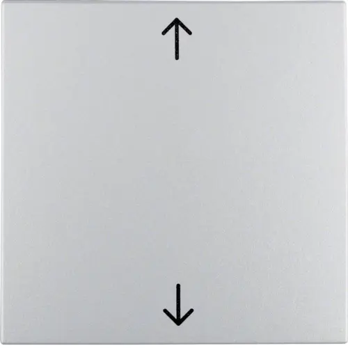 Berker 16201414 wip met pijlsymbolen S1/B3/B7 aluminium mat