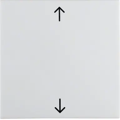 Berker 16208919 wip met pijlsymbolen S1/B3/B7 wit glans