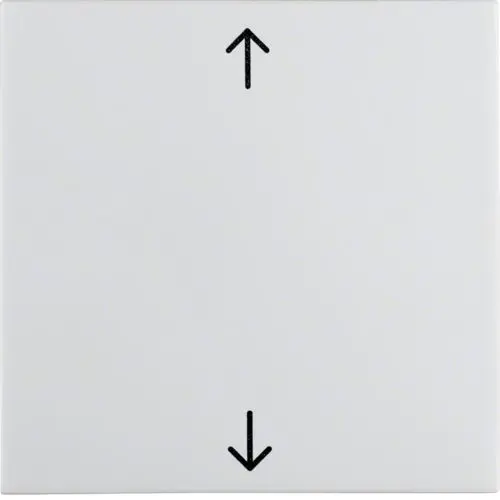 Berker 16208919 wip met pijlsymbolen S1/B3/B7 wit glans