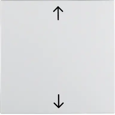 Berker 16201919 wip met pijlsymbolen S1/B3/B7 wit mat