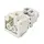 Wieland 91.921.9053.0 GST15i2 connector halogeenvrij female 2-polig 2,5mm² 16A 250V schroefklem wit