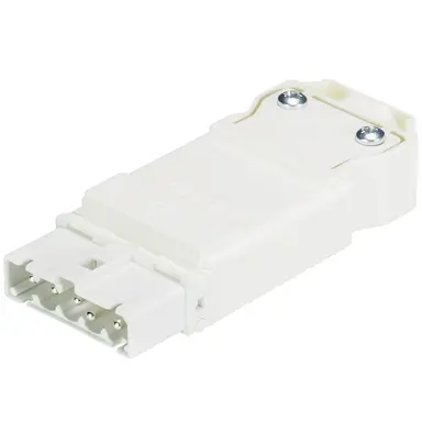 Wieland 91.952.4053.0 GST15i5 connector halogeenvrij male 5-polig 2,5mm² 16A 250V schroefklem wit