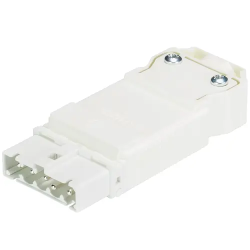 Wieland 91.952.4053.0 GST15i5 connector halogeenvrij male 5-polig 2,5mm² 16A 250V schroefklem wit