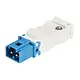 Wieland 91.922.2353.0 GST15i2 connector halogeenvrij male 2-polig 1,5mm² 16A 250V schroefklem blauw