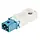 Wieland 91.922.2453.0 GST15i2 connector halogeenvrij male 2-polig 1,5mm² 6A 250V schroefklem pastelblauw