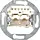 Gira 018700 RJ45 telefoon wandcontactdoos CAT3 2-voudig enkel bedraad