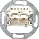 Gira 018700 RJ45 telefoon wandcontactdoos CAT3 2-voudig enkel bedraad