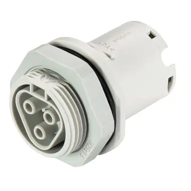 Wieland 96.031.1053.0 RST20i3 connector 3-polig 250V 20A IP66/IP68/IP69 halogeenvrij grijs